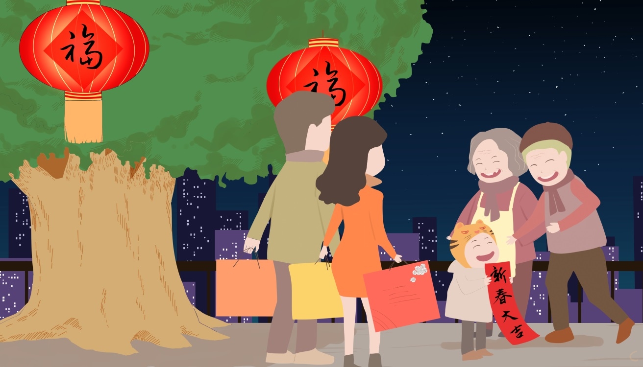 2023年以春节为题初二作文10篇