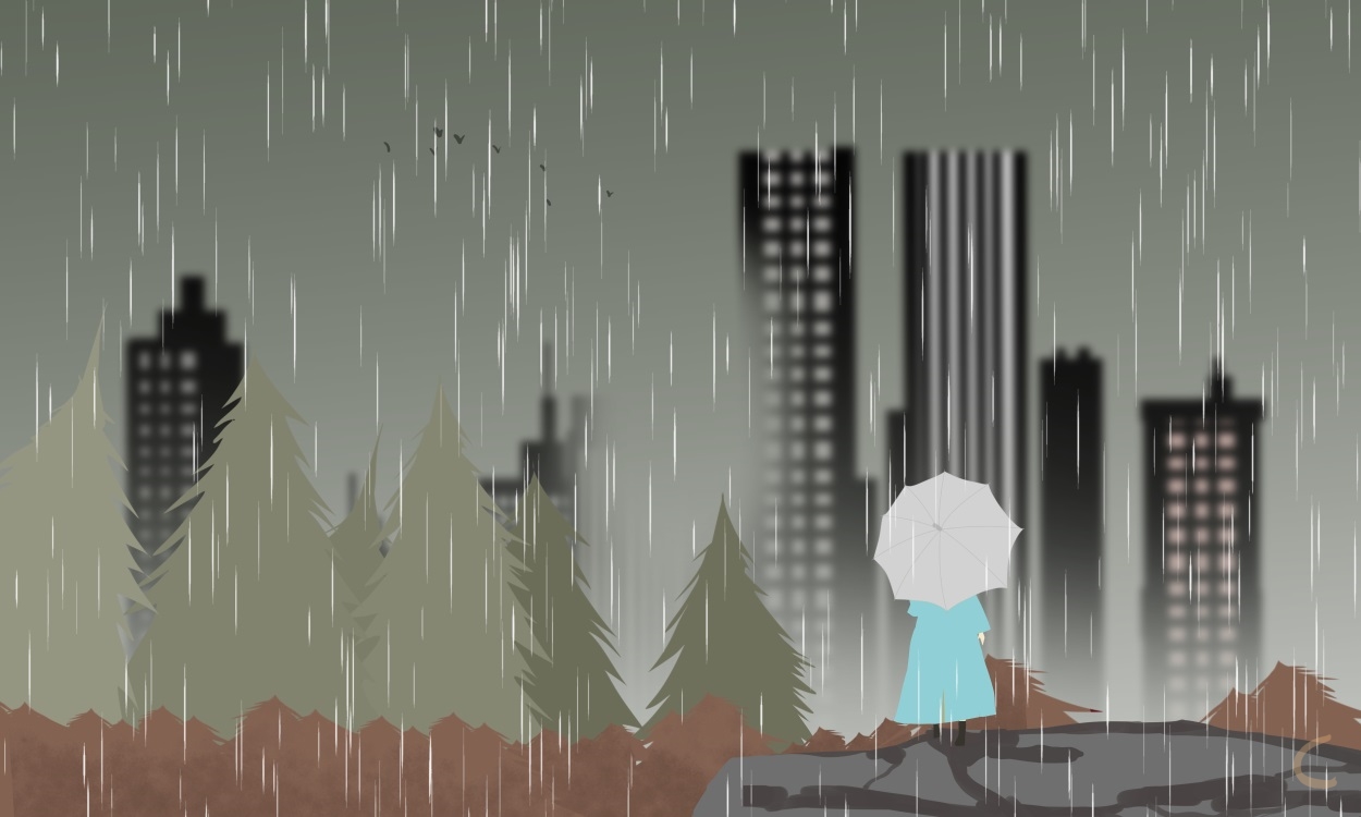 下雨天适合发朋友圈的伤感句子大全