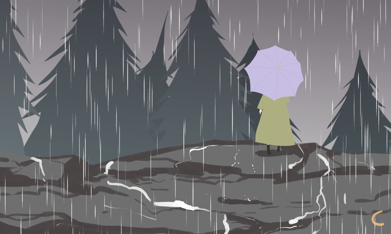 有意境的下雨好句好段