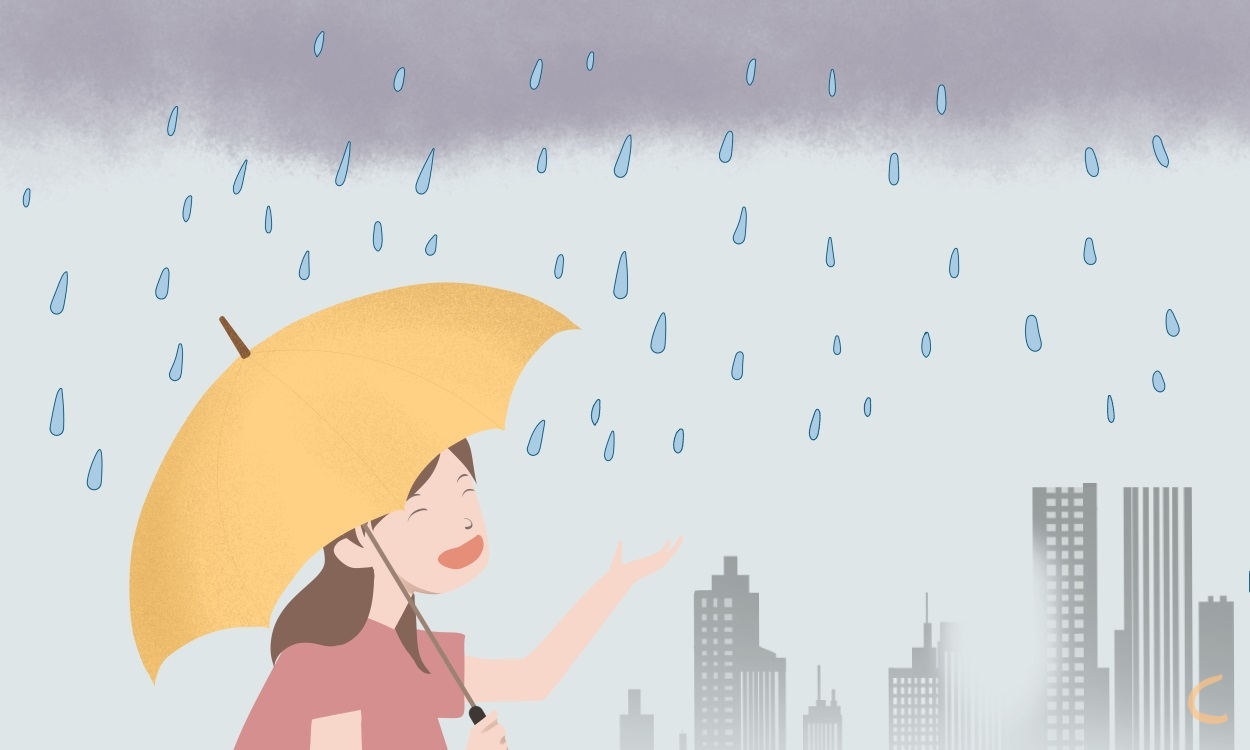 雨的作文150字(通用3篇)